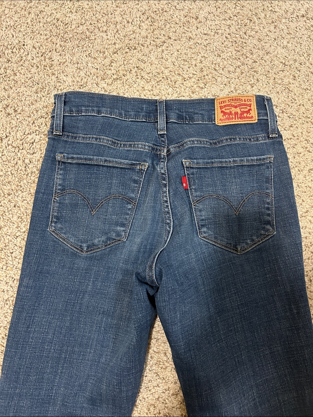 Levi’s 311 Shaping Skinny Medium Blue - Picture 6 of 10